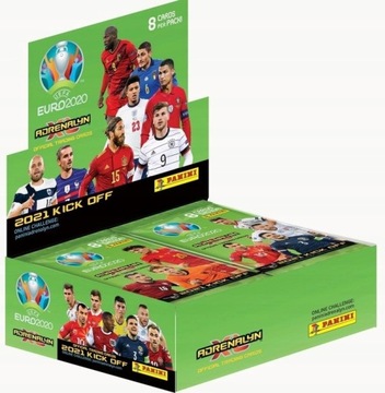 Box Panini UEFA EURO 2020 KICK OFF 2021 7x Limited