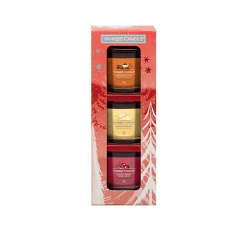 YANKEE CANDLE BRIGHT LIGHTS ZESTAW 3 MINI ŚWIEC