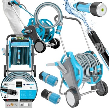 КОМПЛЕКТ САДОВЫХ ШЛАНГОВ CELLFAST 30М 1/2