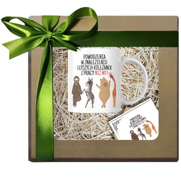 kubek powodzenia w nowej pracy