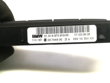 BMW 3 SERIES PŘEDNÍ 2008 SALÓN 4/5DR 6970912 ČERNÁ