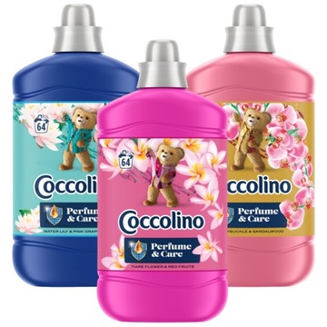 Coccolino Creations Płyn do Płukania Tkanin Mix Zapachów 3x1,6L 192pr