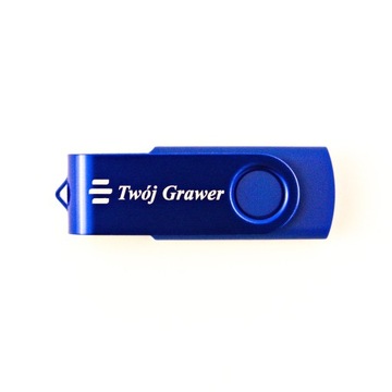 Флешка TWISTER 16 ГБ USB 3.0 с гравировкой