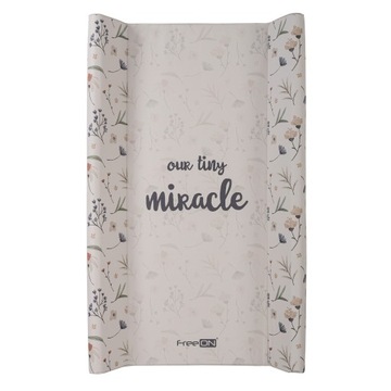 Przewijak dla dziecka dzieci niemowląt Twardy Tiny Miracle 50x80cm FREEON