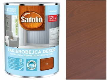 SADOLIN LAKIEROBEJCA DEKOR 1L TEK TIK TEAK