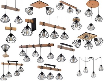 ПОДВЕСНОЙ/ПОТОЛОЧНЫЙ СВЕТИЛЬНИК LOFT SPIDER WIRE 3D