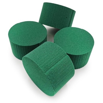 Gąbka florystyczna Cylinder 8x5cm mokra 4szt