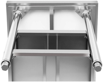 Рабочая таблица 100см Royal Catering RCWT-100x70-3L-E