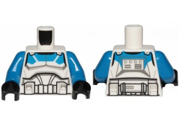 Lego Nowy Tors Biały White SW Armor Clone Jet Trooper 501st 973pb3993c01
