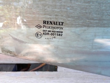 RENAULT CLIO 2 II '98-12 3D SKLO (OKNO) BOČNÍ DVEŘE PRAVÁ PŘEDNÍ ORIGINÁLNÍ