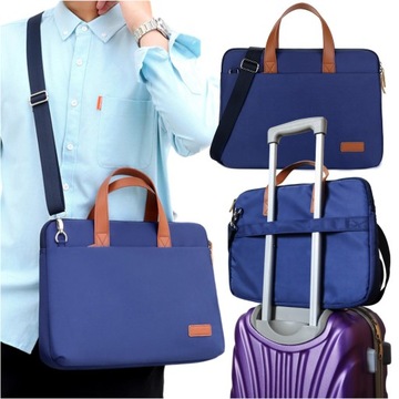 Torba etui na laptopa MacBook'a 15.6 do pracy szkoły pojemna Slim Pokrowiec