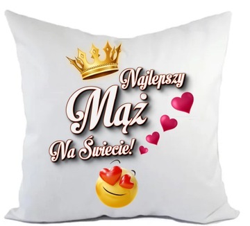 PODUSZKA PREZENT DLA MĘŻA NA WALENTYNKI