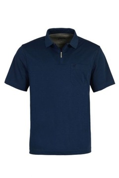 HAJO DUŻY ROZMIAR KOSZULKA POLO NA ZAMEK 5XL 156cm