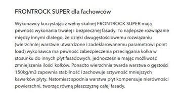 WEŁNA SKALNA FRONTROCK SUPER 0,036 GR 20 CM
