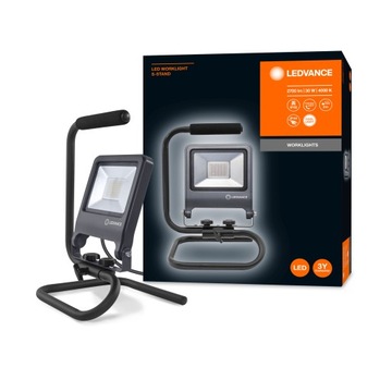 LEDVANCE ПОРТАТИВНЫЙ СВЕТОДИОДНЫЙ ПРОЖЕКТОР 30ВТ 4000К