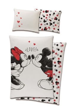 Komplet pościeli 140x200cm MYSZKA MIKI I MINNIE