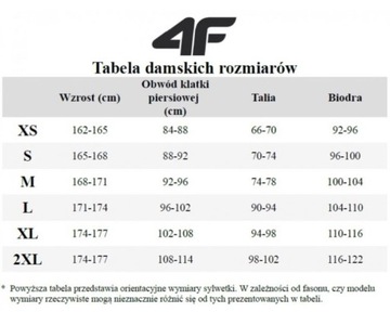 Damska kurtka przejściowa 4F wiosenna wodoodporna L czarny