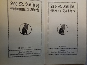 Meine Beichte Lew Tołstoj