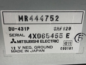 DISPLEJ MITSUBISHI PAJERO PININ I MR444752 99-07