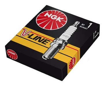 NGK ŚWIECE ZAPŁONOWE V-LINE BKR6EZ N38 6717 4 szt