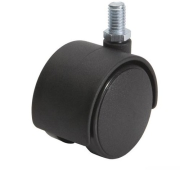KÓŁKO PODWÓJNE ZE ŚRUBĄ M8 FI 50 CZARNE