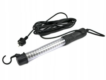 Led kanálová dílenská lampa 230V IP54 kabel 7m 16W Smd 1500lm Teger T-le