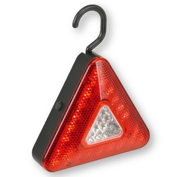 TRÓJKĄT OSTRZEGAWCZY ŚWIECĄCY - 39 LED