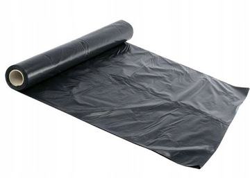 Folia Budowlana Okryciowa Czarna TYP300 4x25m