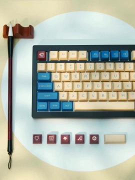 AKKO Keycaps Palace — набор клавишных колпачков PBT OSA (187 клавиш)