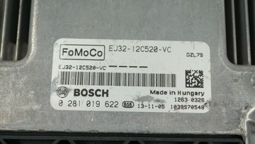 JEDNOTKA ECU LAND ROVER FREELANDER 2.2 0281019622 EJ32-12C520-VC