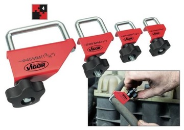 KLAMRY DO ZACISKANIA WĘŻY ZESTAW