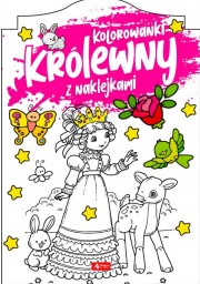 Królewny Kolorowanka z naklejkami dla dzieci hit