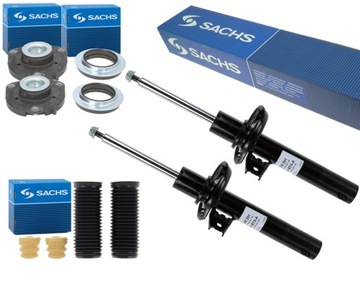 SACHS 2X TLUMIČE ULOŽENÍ KRYTY DORAZY PASSAT B6 B7 GOLF OCTAVIA 50MM