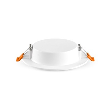 Oprawa sufitowa wpuszczana downlight LED Videx biała okrągła 6W 420lm 4000K