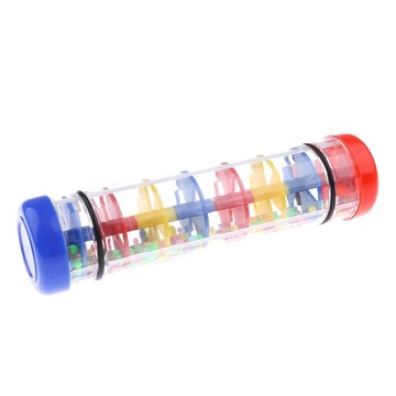 Rainmaker Perkusyjna zabawka Rain Stick Grzechotka Tube Shaker Rozmiar Plastik L