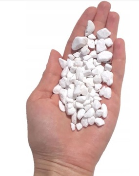 Kamień Otoczak Śnieżnobiały 0,5-1cm Ozdobny 1000kg