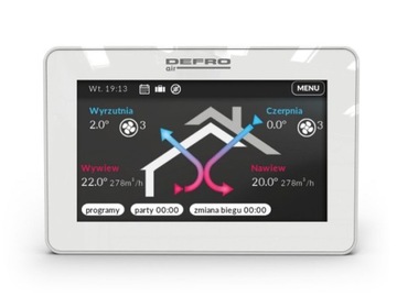 Рекуператор Defro REKU-DRX-450-F