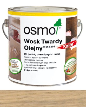 Osmo 3040 Wosk twardy olejny,olej,wosk 125ml Biały