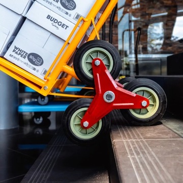 Складская транспортная тележка STAIR MILLER 250KG THREE-WHEEL складная