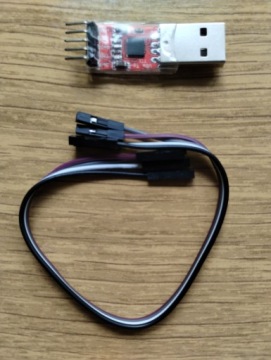 Конвертер USB-UART, RS232, CP2102, 3.3В 5В + кабели