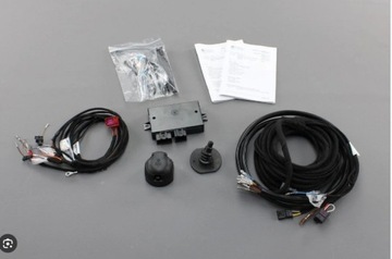 WIĄZKA HAKA MODUŁ VW T5 T6 13 PIN 7E0055204A NOWY ORYGINAŁ