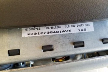 AIRBAG ŘIDIČE VW TOUAREG (7LA, 7L6 7L7) 7L6880201EH 5.0L DIESEL 230KW