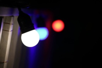Садовая гирлянда Молочные светильники Украшение 5,6 м