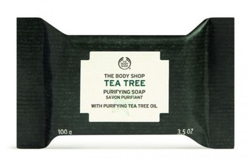 THE BODY SHOP Tea Tree Purifying Soap Oczyszczajace Mydło w kostce Trądzik
