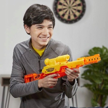 НАБОР NERF ALPHA 4 КОМПЛЕКТА WOLF LR-1 STINGER SD-1 FANG QS-4 МИШЕНИ E8444