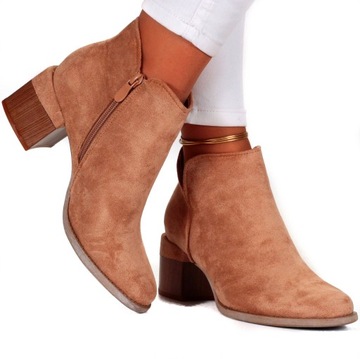 ЭЛЕГАНТНЫЕ ЖЕНСКИЕ БОТИНКИ С ВЫРЕЗОМ НА СТОЙКЕ