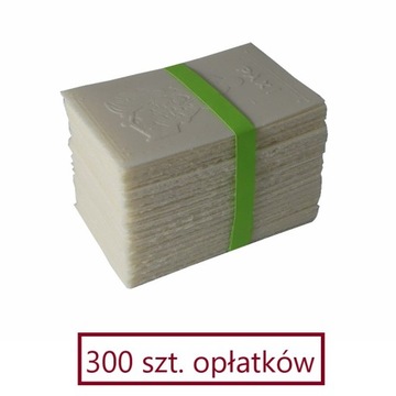 OPŁATKI WIGILIJNE MAŁE - 300 szt. - OPŁATEK WIGILIJNY