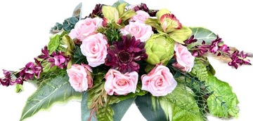 Эксклюзивное оформление букета Букет роз для памятника