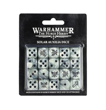 Solar Auxilia Dice - zestaw kości - Warhammer Horus Heresy