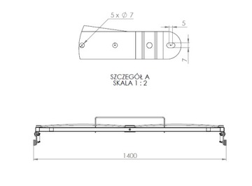 КАРКАС ПОДЪЕМНОЙ КРОВАТИ 140X200 48 ПОЛОС